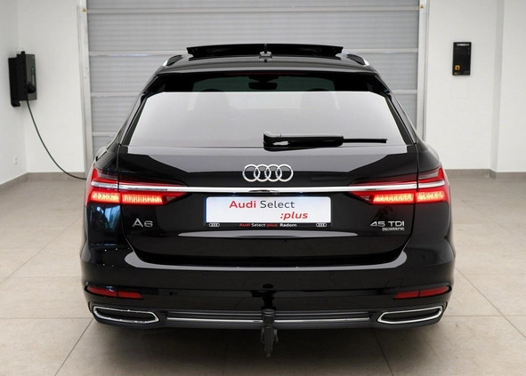 Audi A6 cena 209850 przebieg: 55907, rok produkcji 2019 z Biecz małe 742